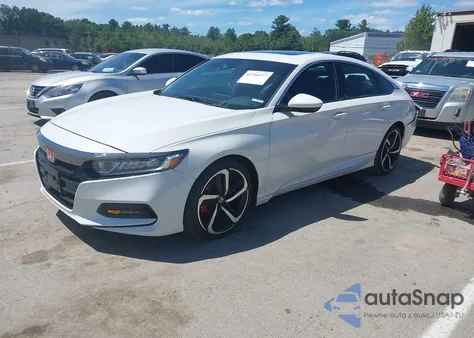 2019 Honda Accord Sport 2.0T из США, поврежденный, VIN 1HGCV2F37KA026900